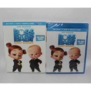 The Boss Baby: Family Business (Blu-ray, 2021) FACTORY SEALED with SLIPCOVER